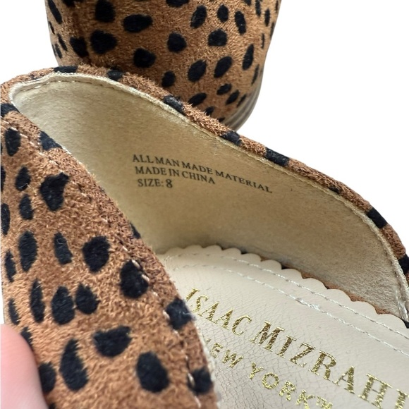Isaac Mizrahi Cheetah Print Pointed Flats – Size 8 - Picture 4 of 4